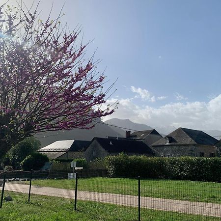 La Suite Unique - Le Jardin Sur Les Pyrenees- Vue Panoramique Montagne -Jardin Cloture Prive De 100M2-Parking-Linge De Lit Et Serviettes Compris- Bielle 外观 照片