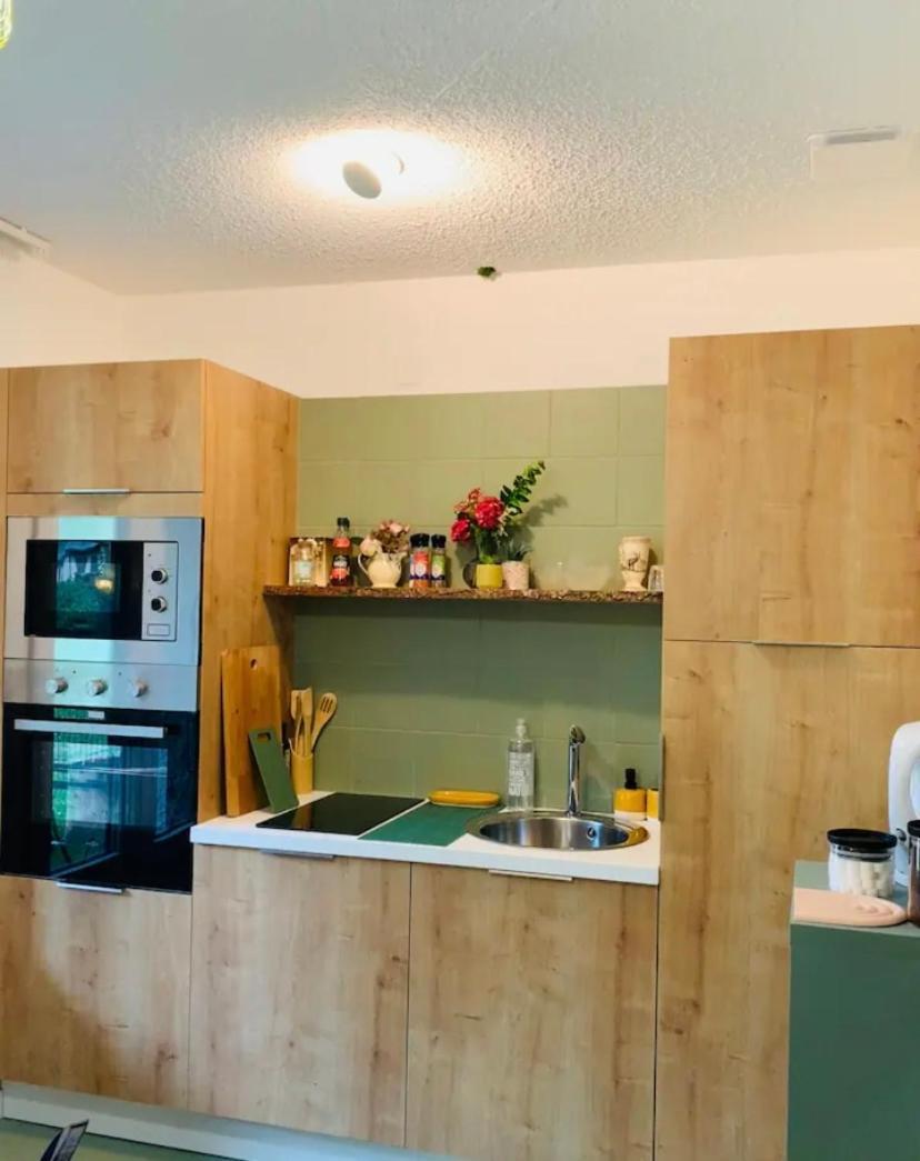 La Suite Unique - Le Jardin Sur Les Pyrenees- Vue Panoramique Montagne -Jardin Cloture Prive De 100M2-Parking-Linge De Lit Et Serviettes Compris- Bielle 外观 照片